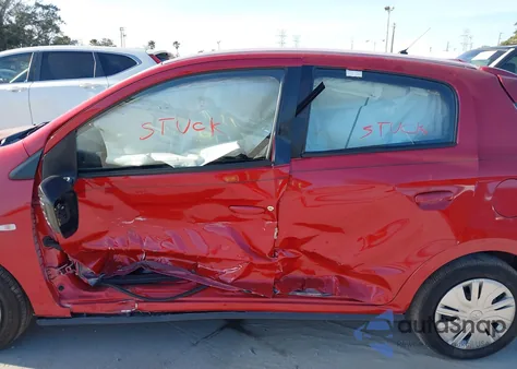 2019 Mitsubishi Mirage Rf z USA, uszkodzony, nr VIN ML32A3HJ8KH006723